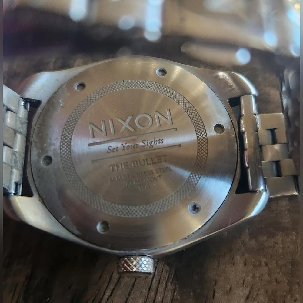 Nixon Bullet Silver Watch